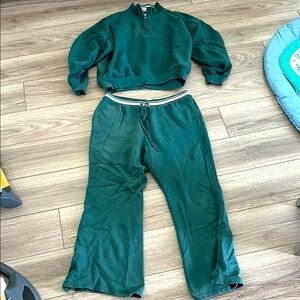 VS PINK (Green) Women's Pants Set